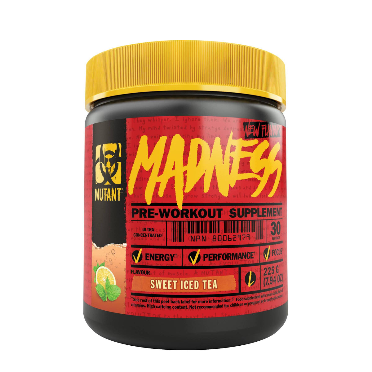 Mutant - Madness Pre-Workout 300g Dose