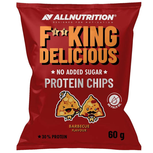 All Nutrition - Fitking Delicious Protein Chips 60g Beutel Barbecue MHD 03.10.2026