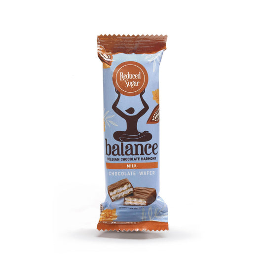 Balance - Milk Chocolate Wafer ohne Zuckerzusatz 30g