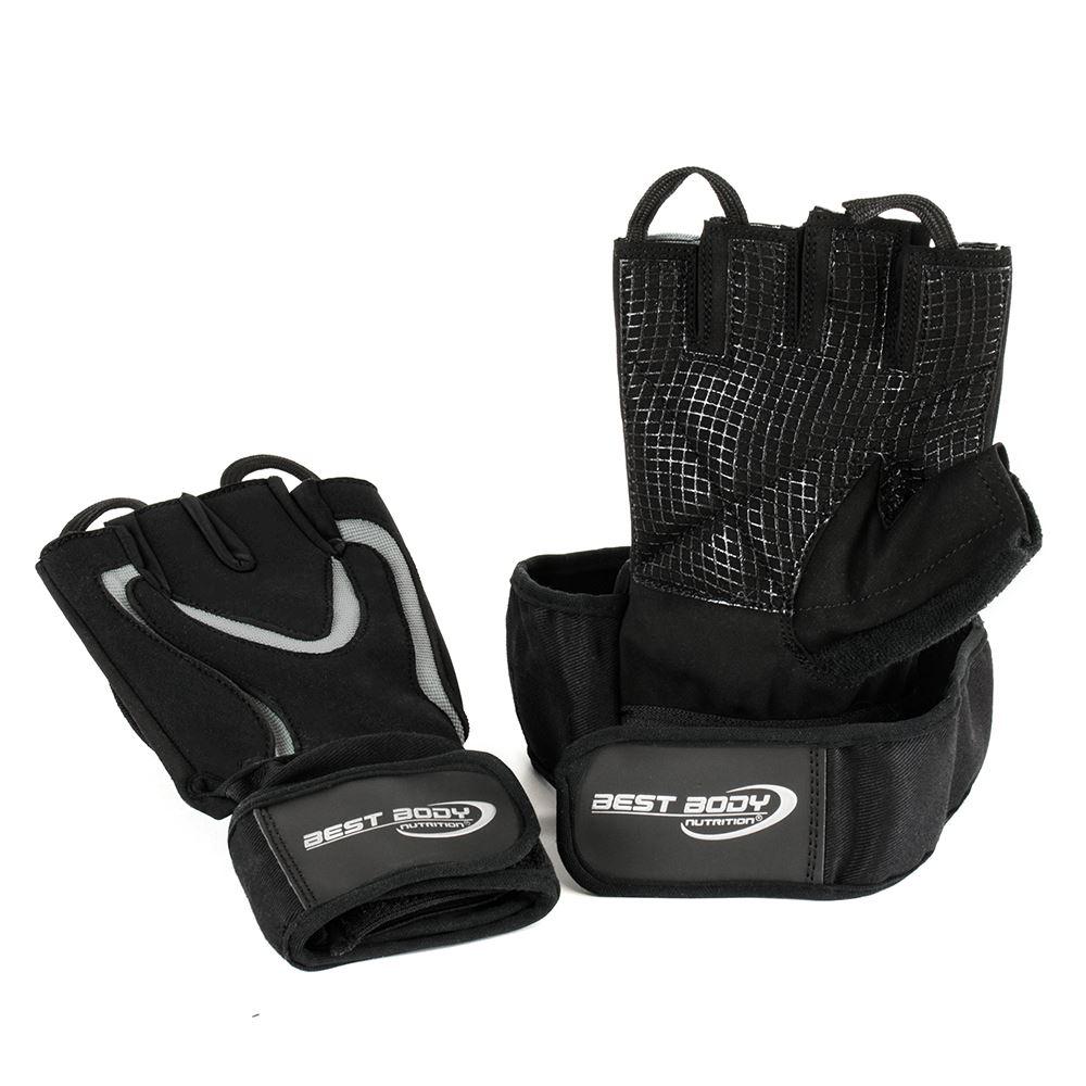 Best Body Nutrition - Fitnesshandschuhe Top Grip 2.0 - Grau