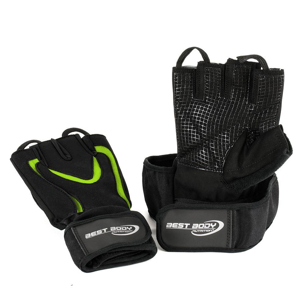 Best Body Nutrition - Fitnesshandschuhe Top Grip 2.0 - Grün