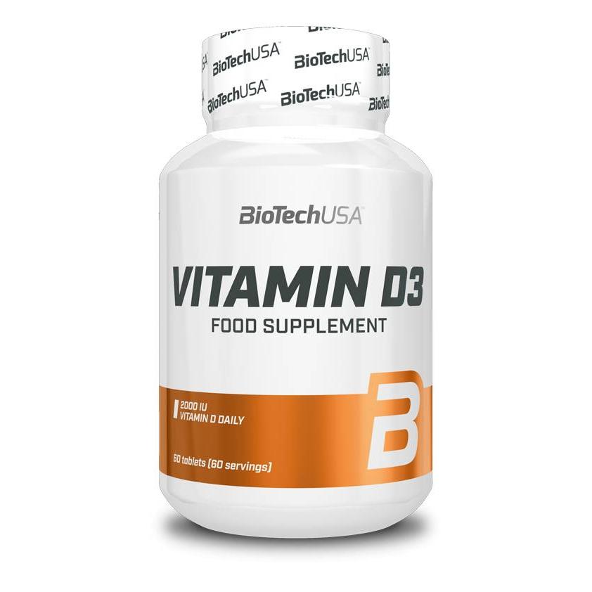 Biotech USA - Vitamin D3 60 Tabletten