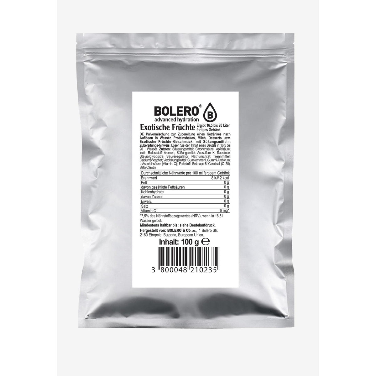 Bolero - Drinks 88g - 100g Beutel