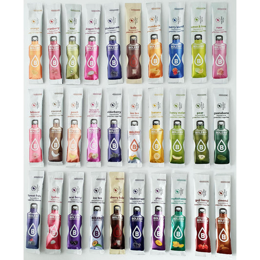 Bolero - Sticks 30 x 3g Beutel Test-Paket Mix-Pack