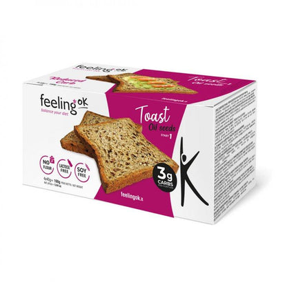 Feeling OK - Toasts (Zwieback) + Protein (32-44% Protein) 160g