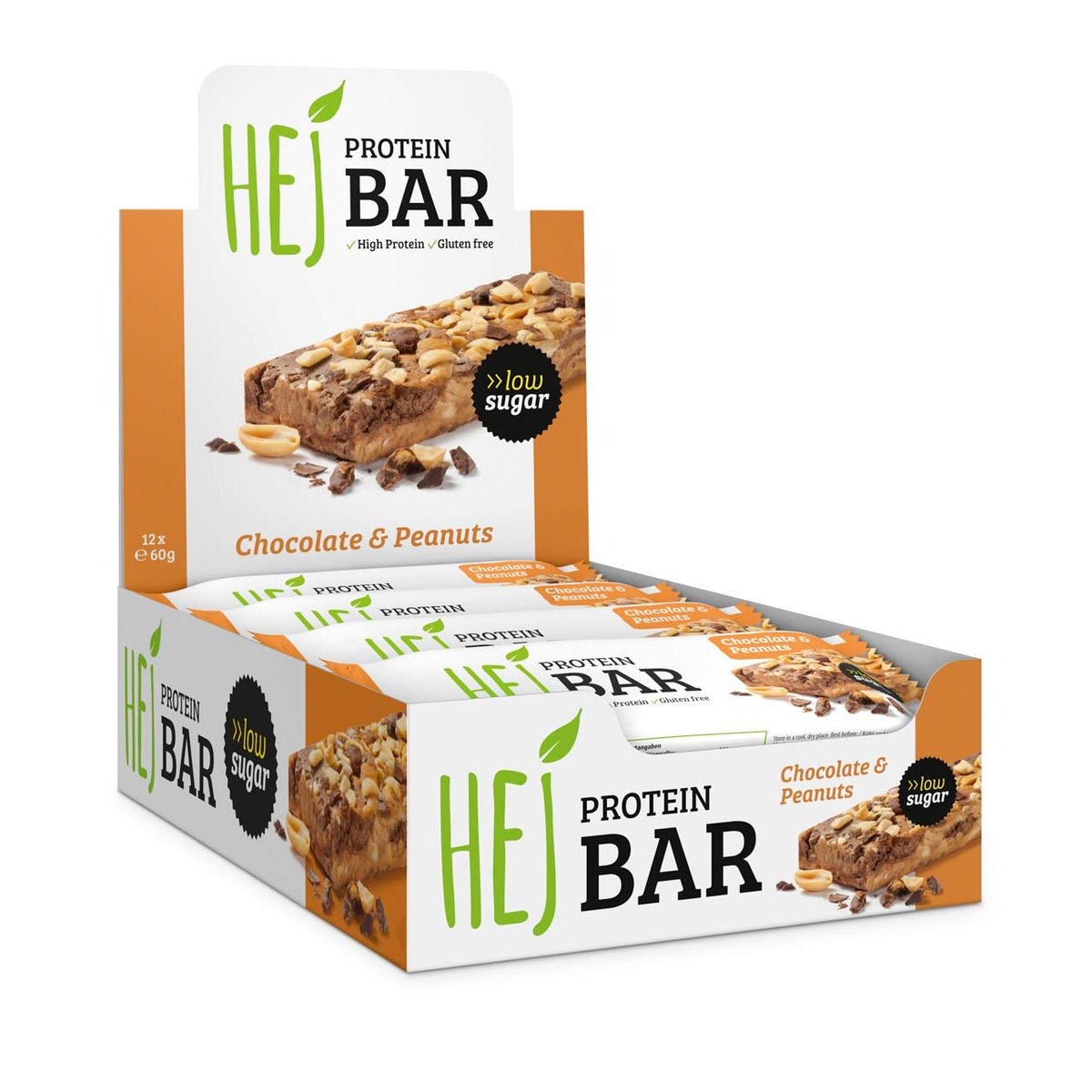 Hej - Protein Bar 12 x 60g Karton