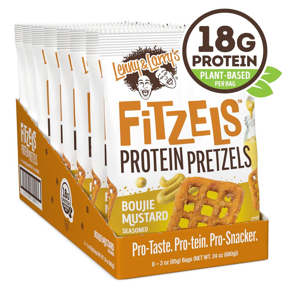 Lenny & Larry - Fitzels Protein Brezeln 8 x 85g Beutel