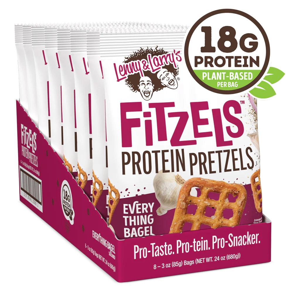 Lenny & Larry - Fitzels Protein Brezeln 8 x 85g Beutel