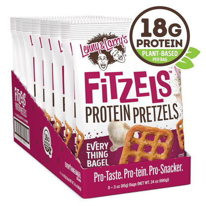 Lenny & Larry - Fitzels Protein Brezeln 8 x 85g Beutel