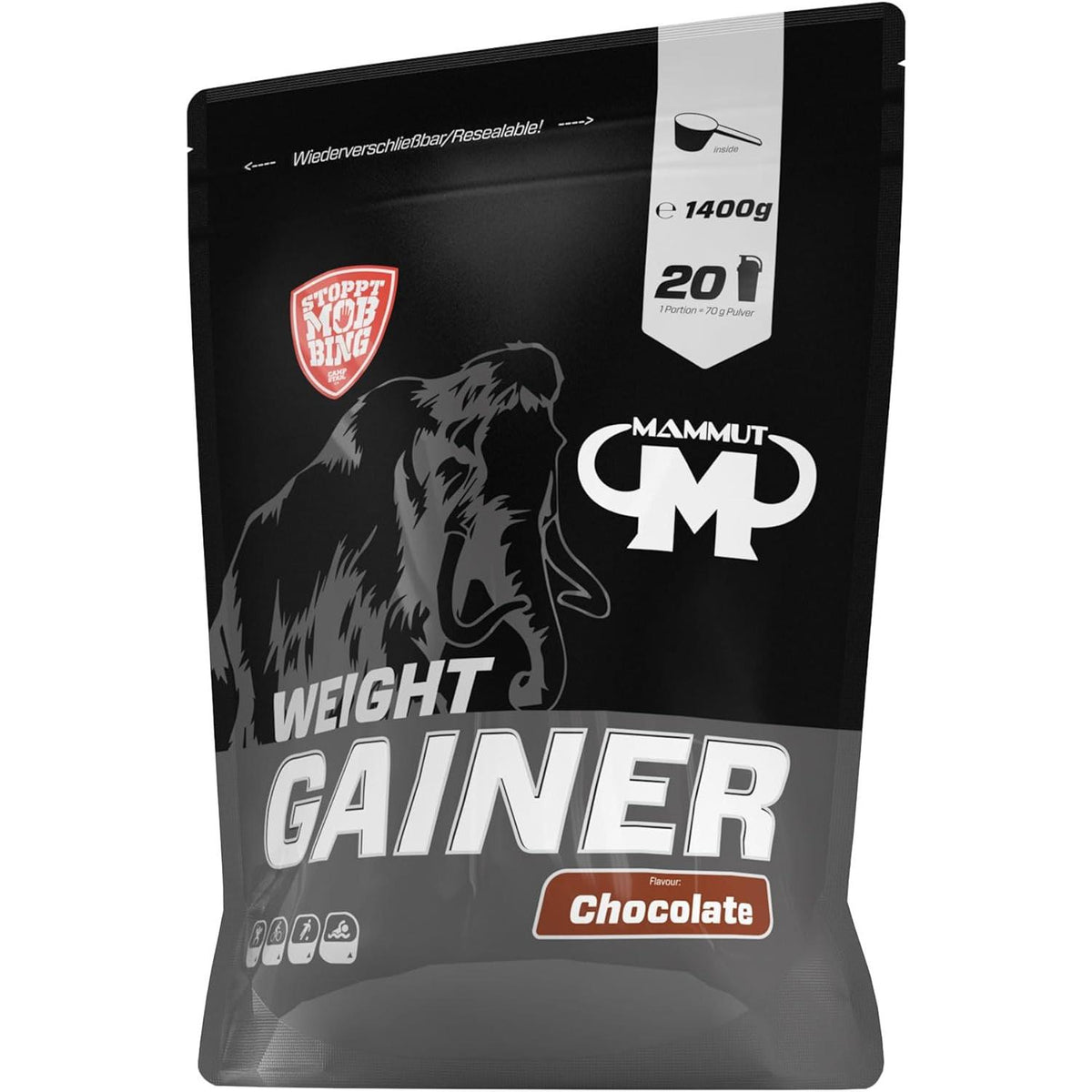 Mammut - Weight Gainer Crash 5000 1400g Beutel