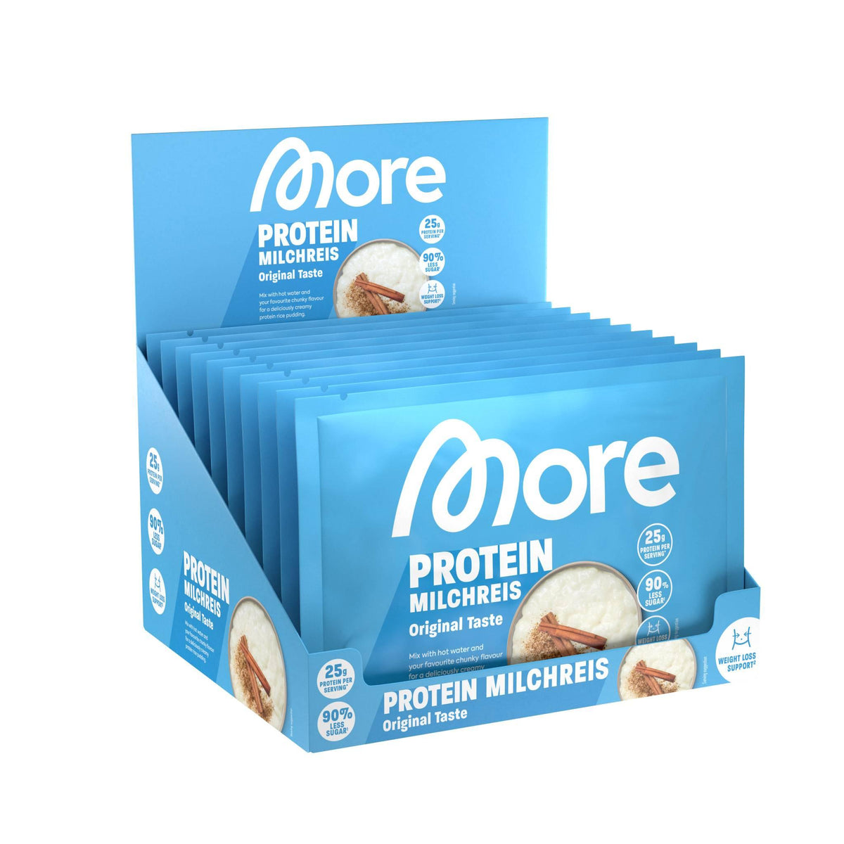 More Nutrition - More Protein Milchreis 10 x 65g Beutel