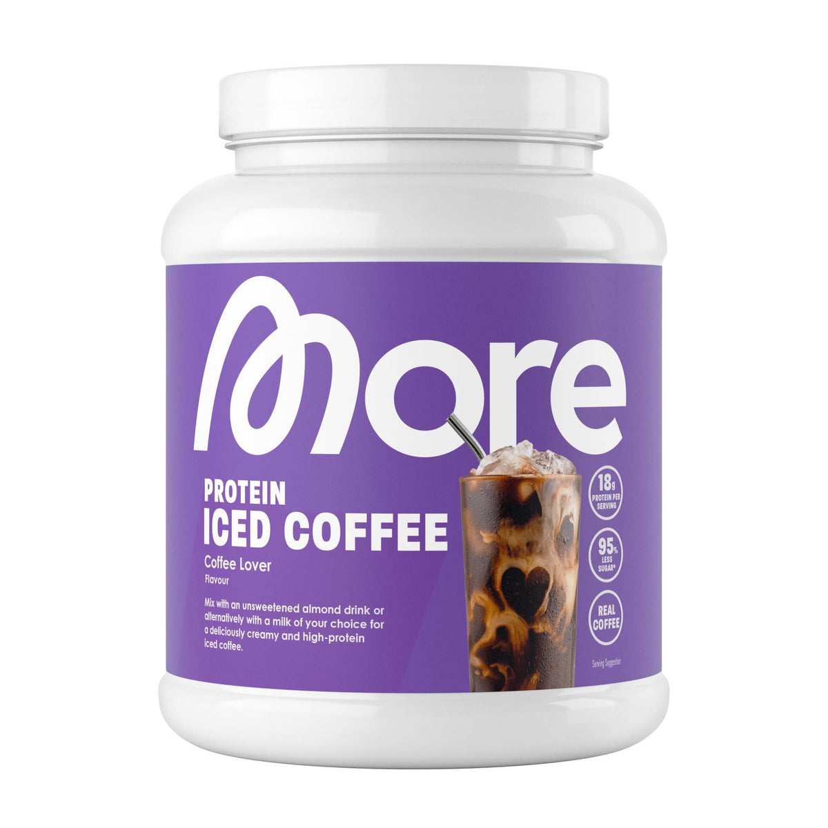 More Nutrition - Protein Iced Coffee 500g Dose