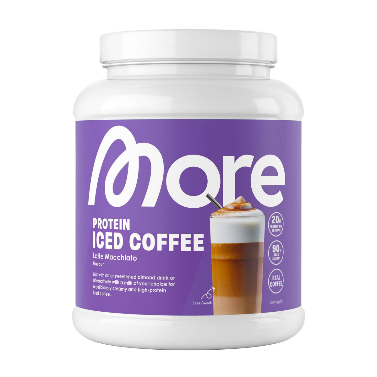 More Nutrition - Protein Iced Coffee 500g Dose