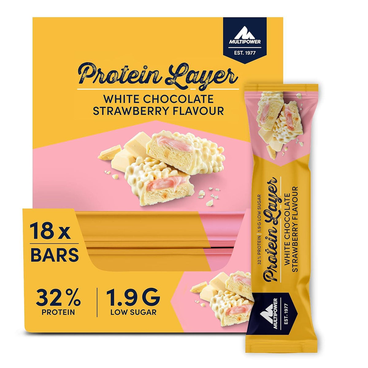 Multipower - Protein Layer 18 x 50g Riegel