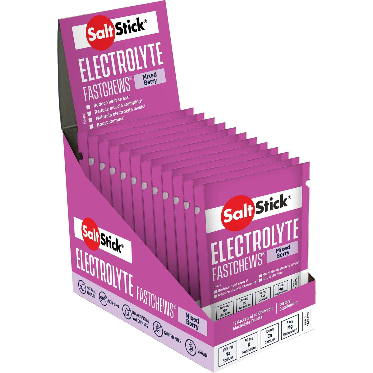 Salt Stick - Salz und Mineralien Kautabletten 12 x 10 Stück
