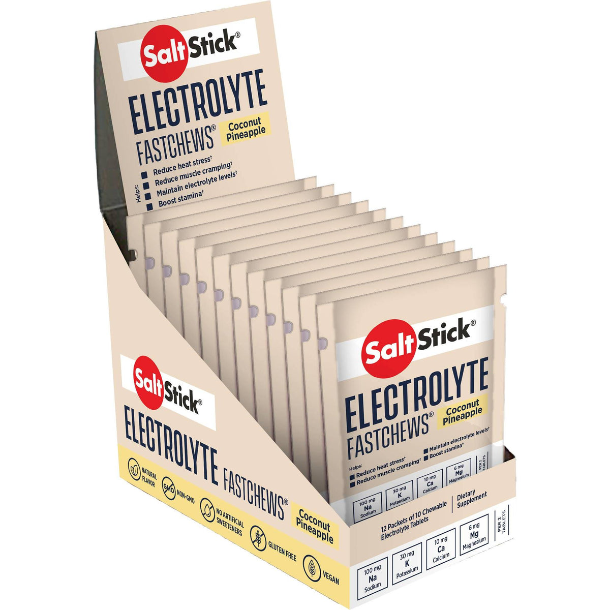 Salt Stick - Salz und Mineralien Kautabletten 12 x 10 Stück