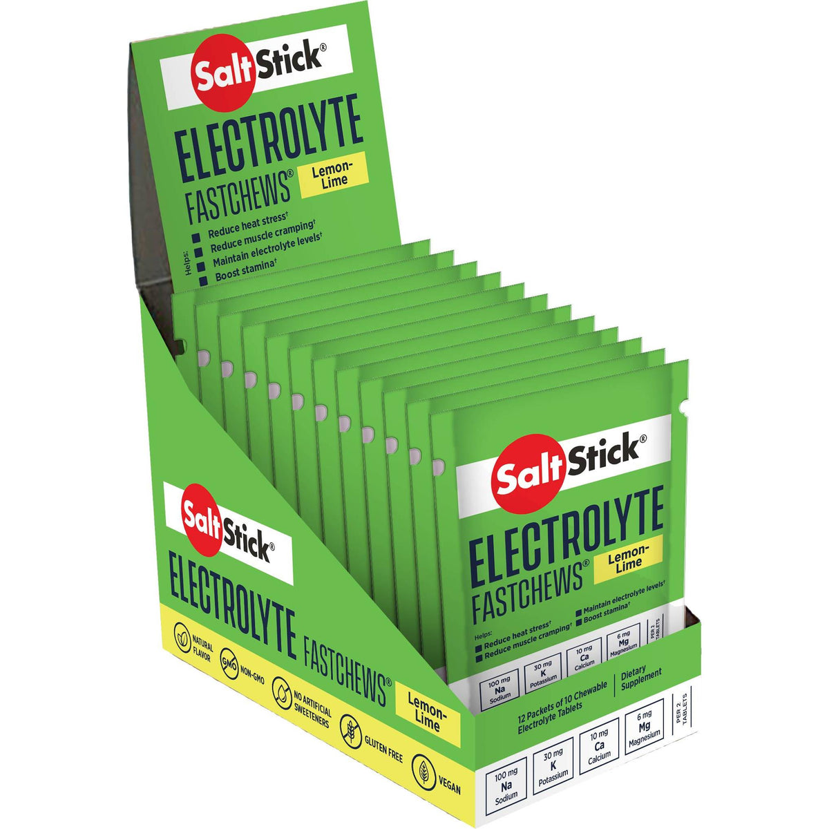 Salt Stick - Salz und Mineralien Kautabletten 12 x 10 Stück