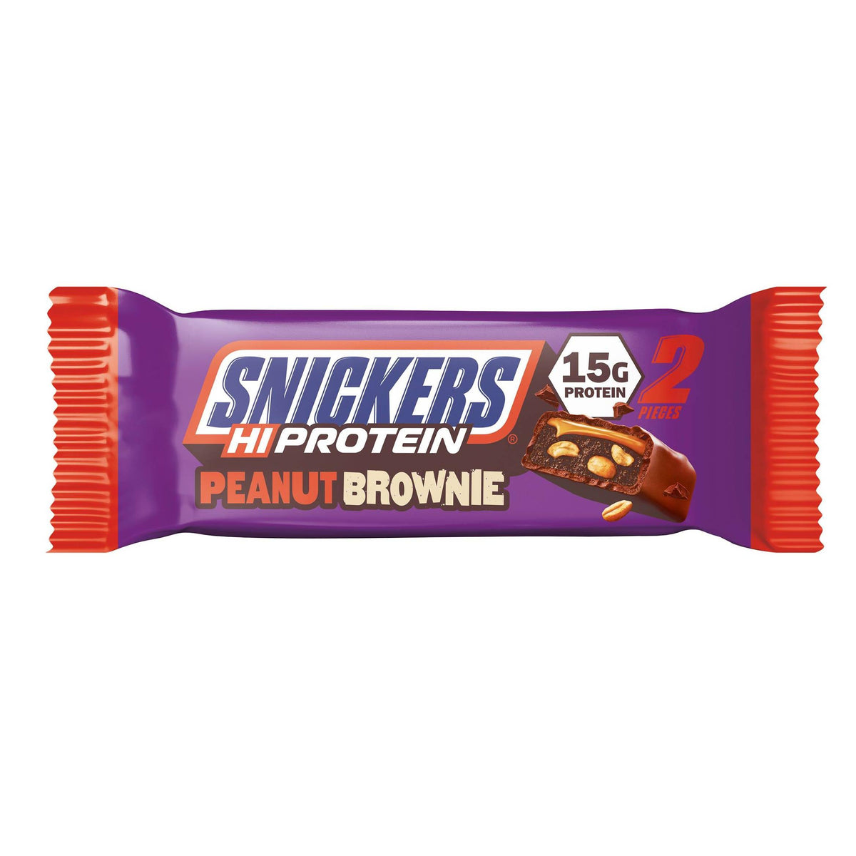 Snickers - Hi Protein Bar 1 x 50g Riegel Peanut Brownie