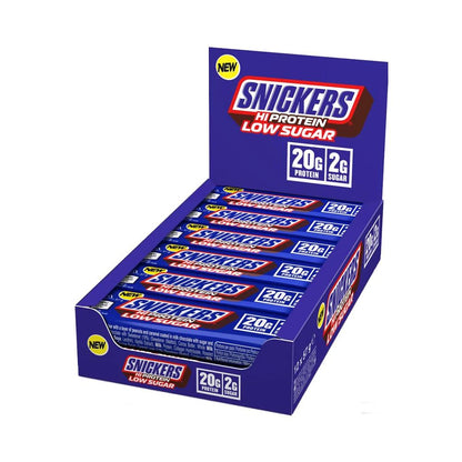 Snickers - Low Sugar Hi Protein Bar 12 x 55g - 57g Riegel