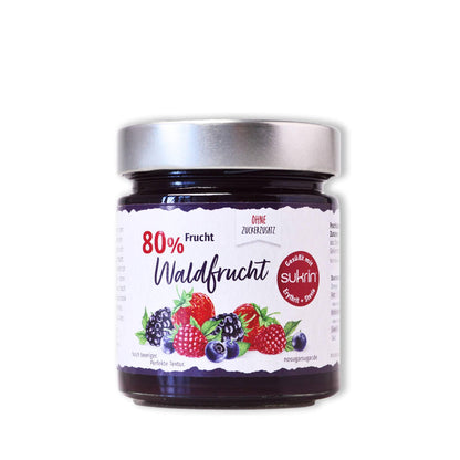 Sukrin - Fruchtaufstrich ohne Zuckerzusatz 225g Glas