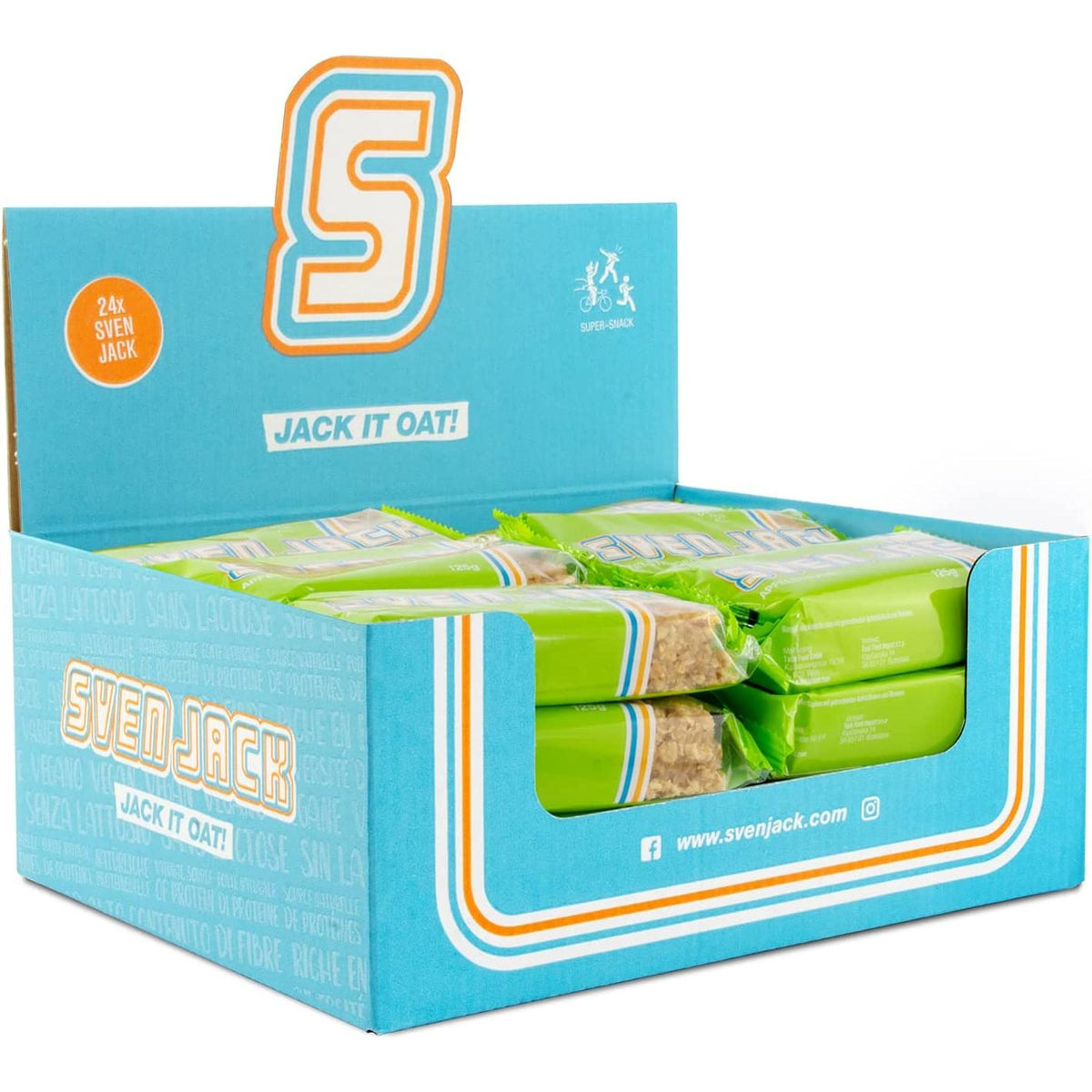 Sven Jack Oatbar - 24 x 125g Riegel
